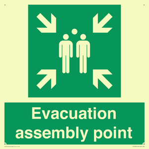 Evacuation assembly point